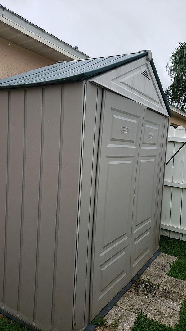 rubbermaid shed for sale in zephyrhills, fl - offerup
