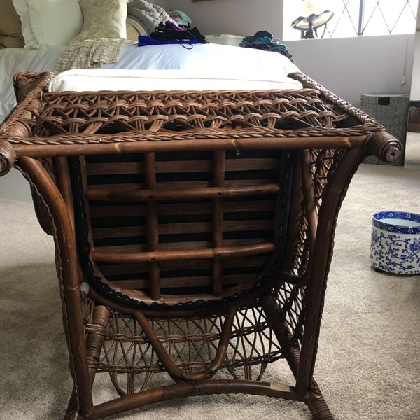 Vintage Pier 1 Wicker Rattan Chair for Sale in Braintree, MA OfferUp