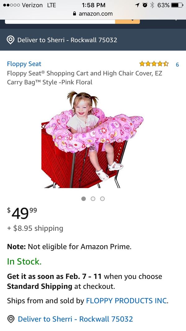 Floppy Seat Ping Cart Highchair Cover For In Rockwall Tx Offerup