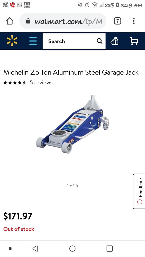 Michelin 2.5 ton low profile Floor Jack for Sale in Cartersville, GA