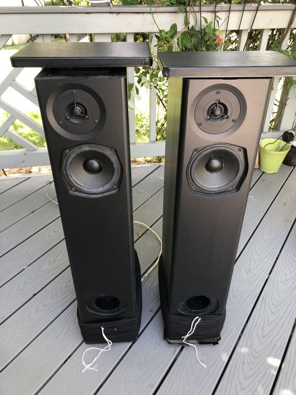 Definitive Technology BP6 Tower Stereo speakers (Black) Definitive