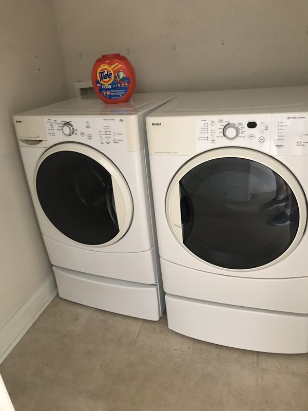 Kenmore Front Load Super Capacity Washer and Dryer for Sale in ...