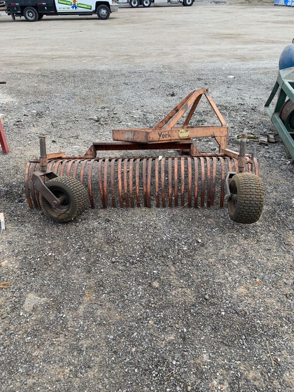 York Landscape rake adjustable 3 point hitch for Sale in Colleyville, TX OfferUp