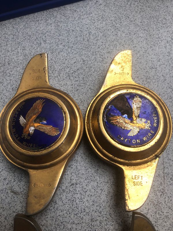 Dayton knock offs 2 way , gold . El Camino tires for Sale in Stockton