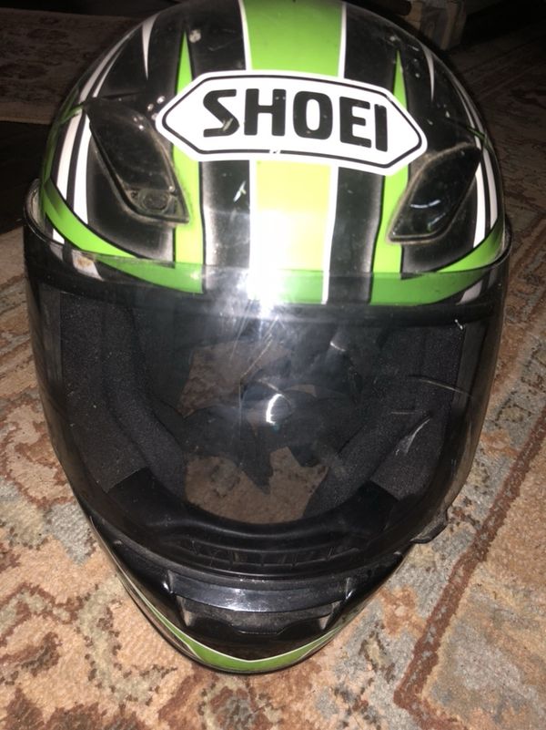 Motorcycle Helmet *Shoei (lime green & black) for Sale in Pasadena, TX