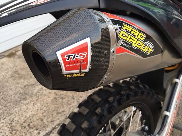 2007 kx250f exhaust