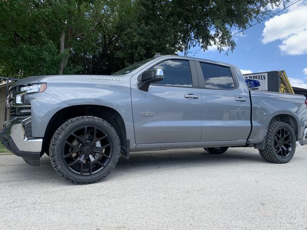 New 22” Black Honey comb Rims and 33x12.50r22 Tires 22 Wheels 2020 22s ...