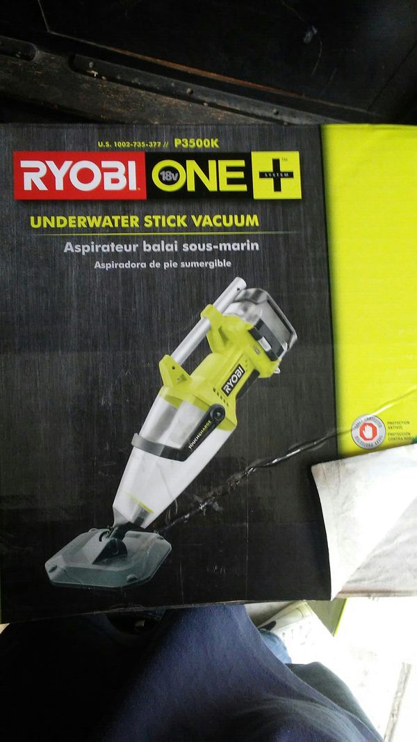Ryobi underwater stick vacuum for Sale in Menifee, CA OfferUp