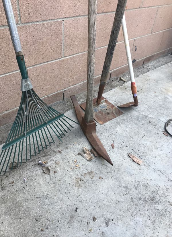 Pick axe, rake, hoe, cement tool for Sale in Cudahy, CA - OfferUp