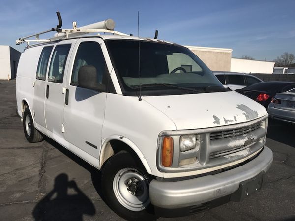 2000 CHEVY EXPRESS AT&T CARGO VAN G2500 V6-4.3L 170k MILES - LATTER ...