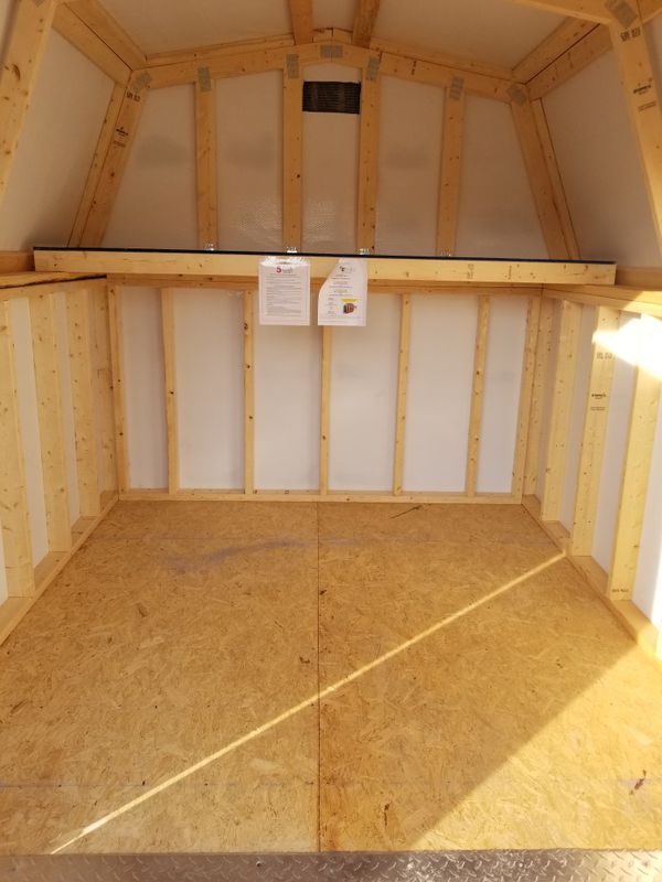 Brand New 8x8 Amish Built Mini Barn Storage Shed with Loft 