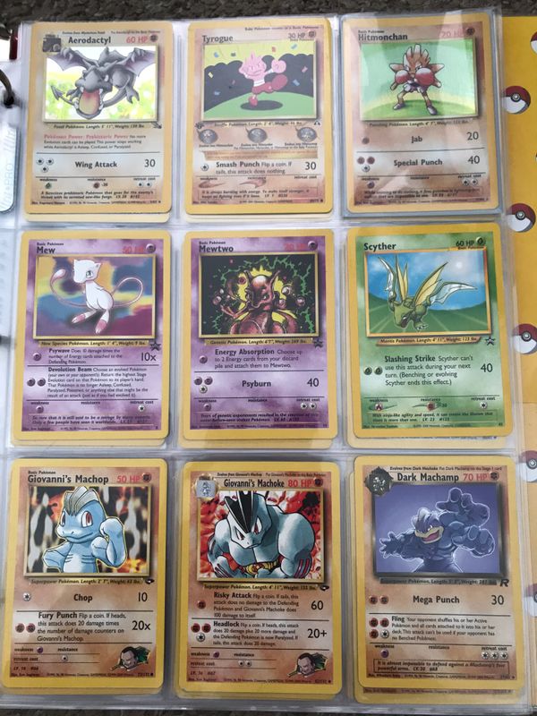 Pokémon binder with WOTC cards charizard Blastoise Venusaur for Sale in ...