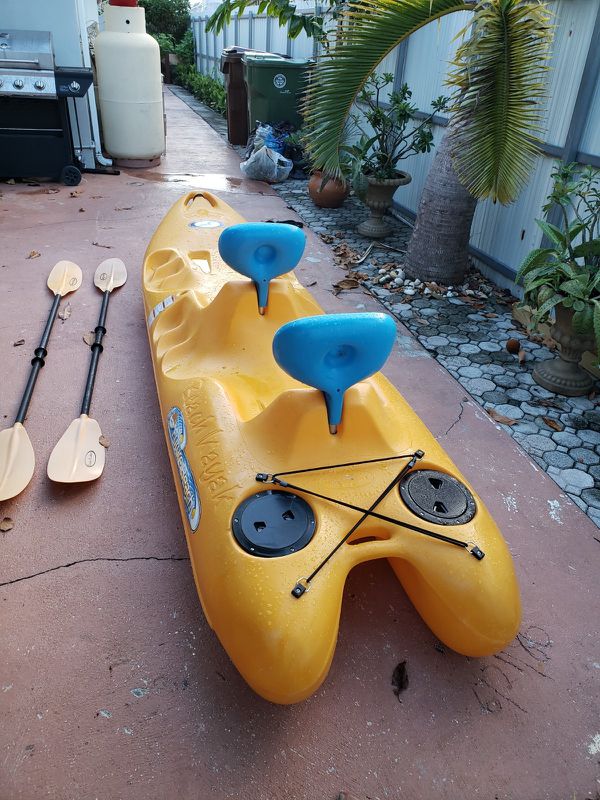 catamaran beach kayak