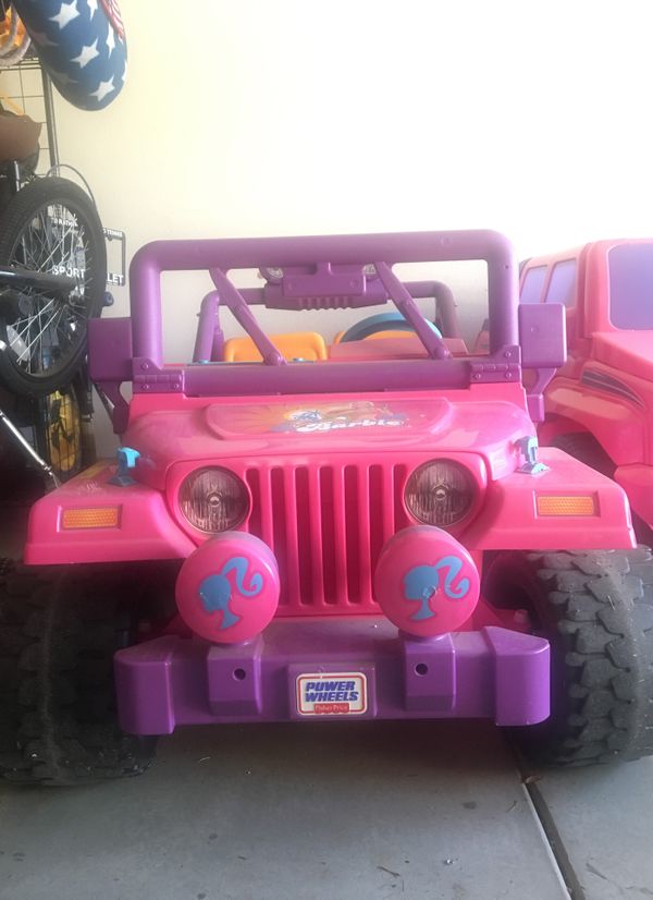 power wheels barbie jeep weight limit