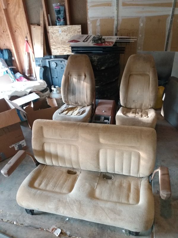 K5 blazer GMC Jimmy front and rear seats and center console for Sale in Westminster, CO OfferUp
