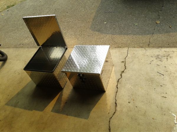 Aluminum Diamond Plate Boat Seat Boxes For Sale In Vancouver Wa Offerup