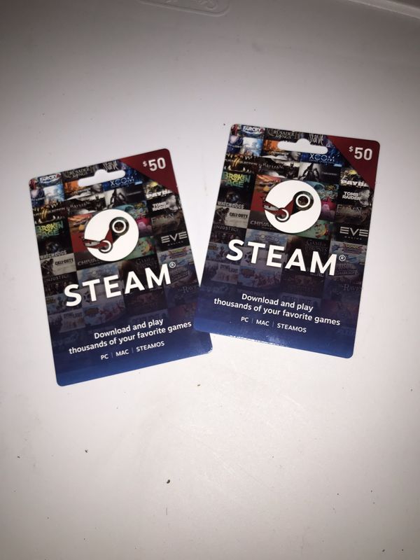 100 steam card