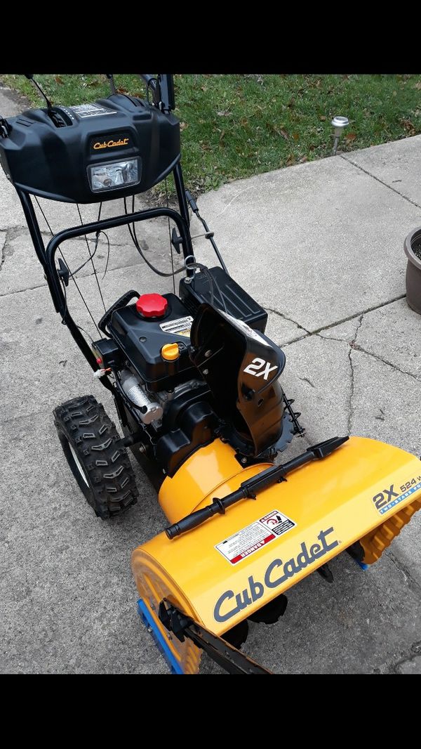 Like New Cub Cadet 524 2x 2 Stage Snowblower Welectric Start And Drift Breakers For Sale In 7435