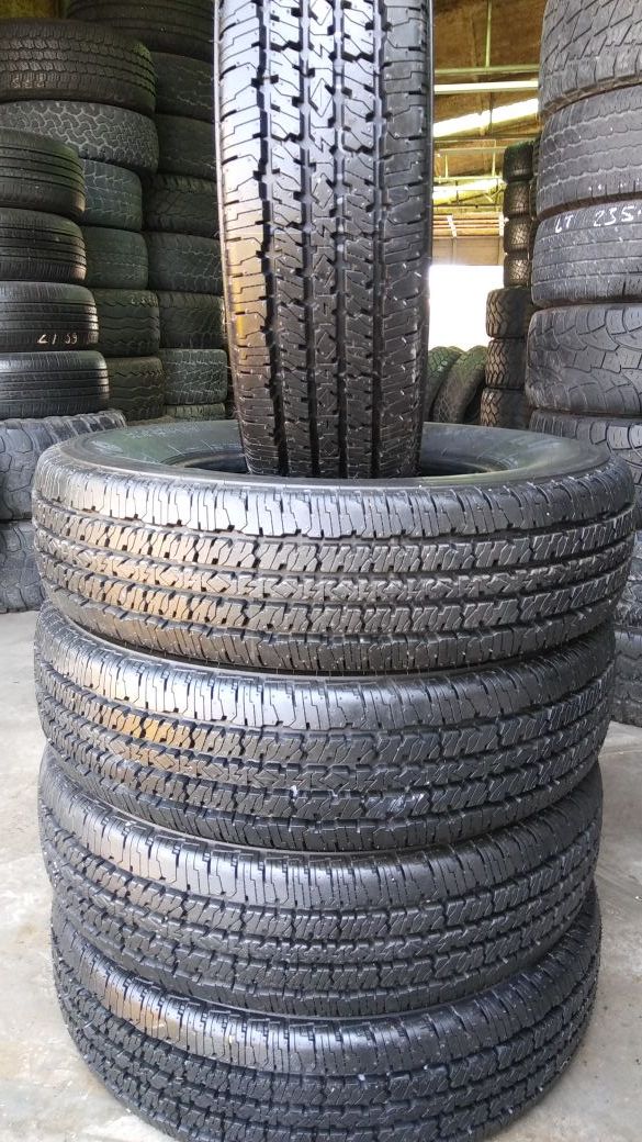 16 5 INCH TIRES 8 75R16 5LT FIRESTONE TRANSFORCE HT For Sale In Rowlett