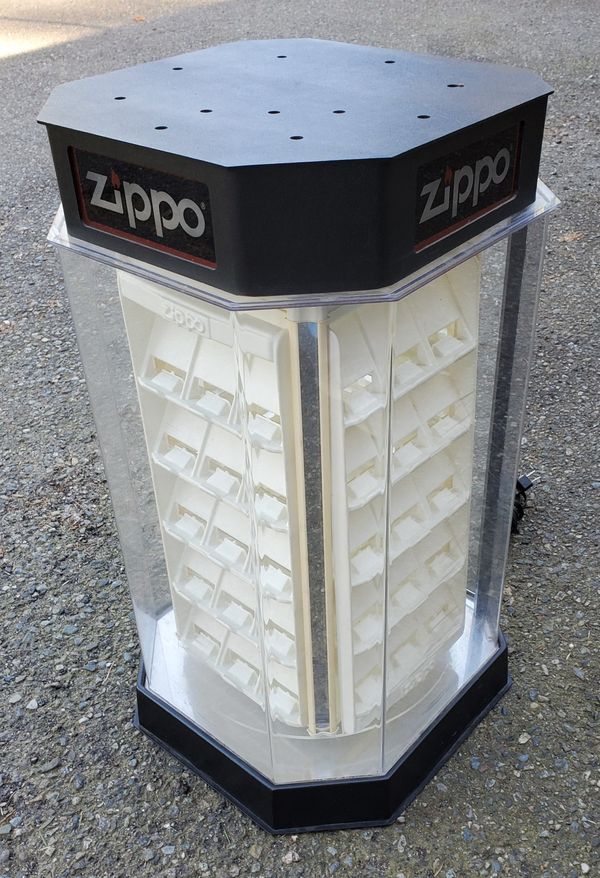 Zippo lighter revolving display case for Sale in WA OfferUp