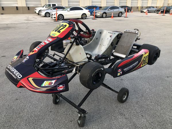 TECHSPEED RACING GO KART CHASSIS + VORTEX ENGINE - GREAT DEAL! for Sale ...