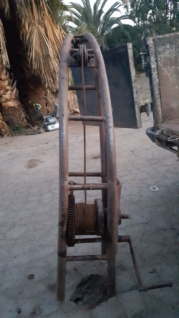 Antique Tow Truck/wrecker boom and winch for Sale in Redlands, CA - OfferUp