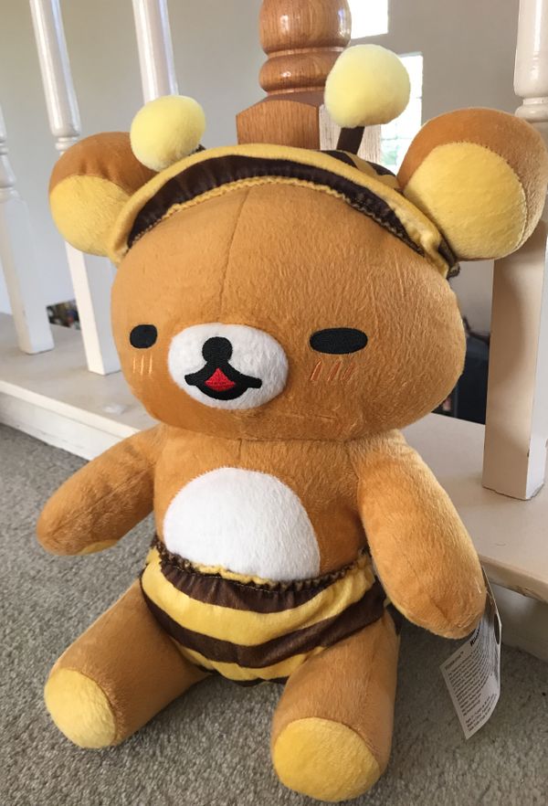 rilakkuma honey bee plush