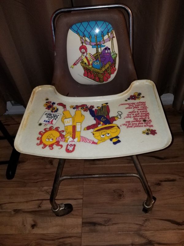 Vintage McDonalds high chair. for Sale in Blackwood, NJ - OfferUp