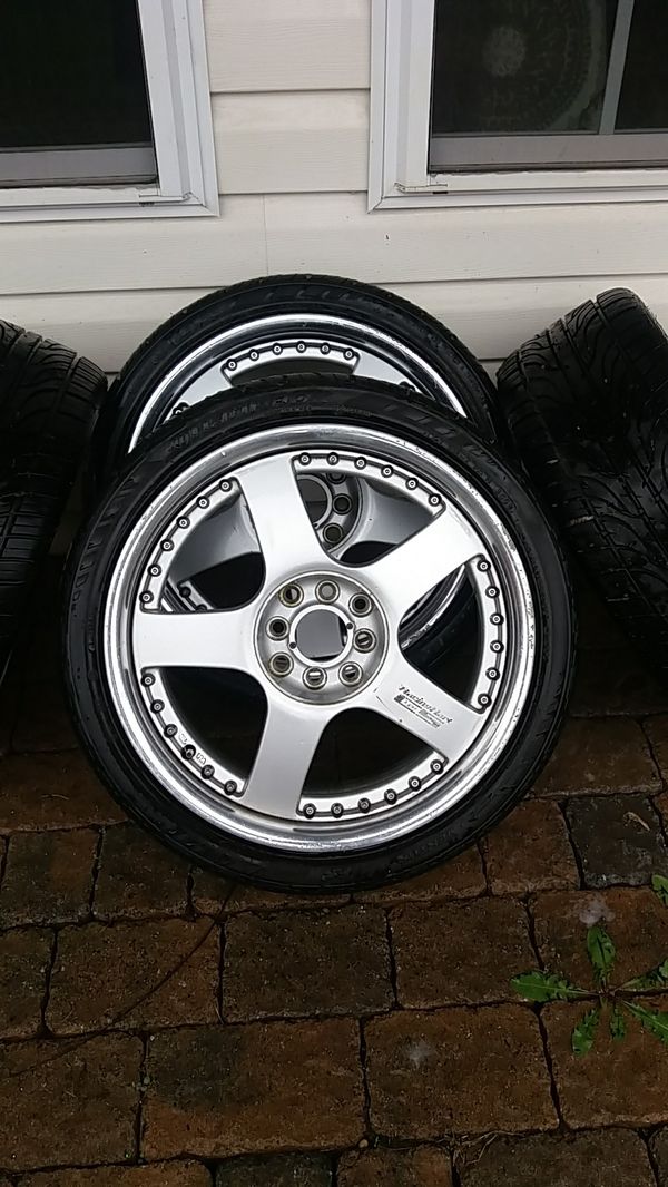 $400 this weekend! 17×7 Racing Hart C-5 Rims and Tires for Sale in ...