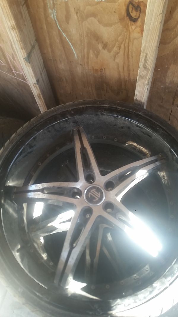 22inch rims and tires for Sale in Lafayette, LA OfferUp