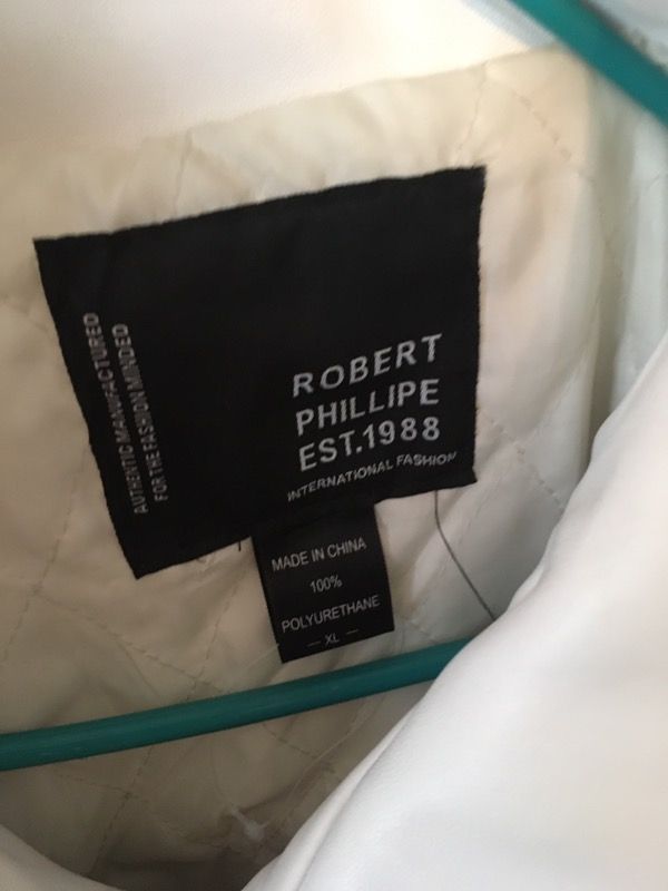 Women S Robert Phillipe White Leather Jacket Size Xl For In Elkhart Offerup - Robert Phillipe Leather Jacket Est 1988 Women S Robert Phillipe White Leather Jacket Size Xl For In Elkhart Offerup - Robert Phillipe Leather Jacket Est 1988