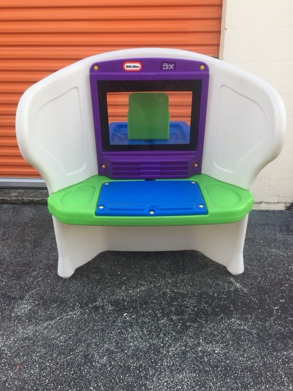 Little Tikes Ibm Young Explorer Desktop Computer Table For Sale