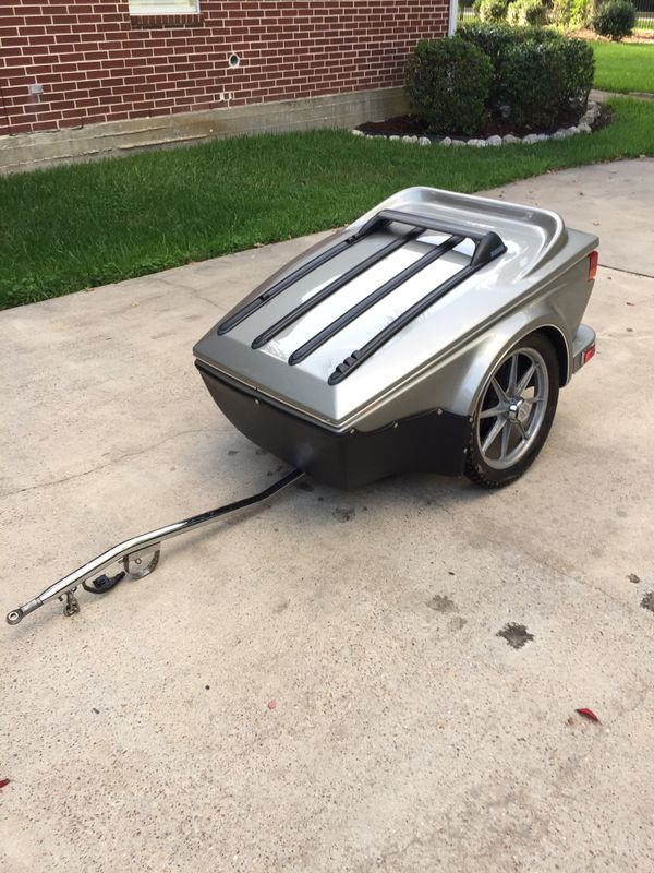 Bushtec tag along motorcycle trailer for Sale in Porter, TX OfferUp