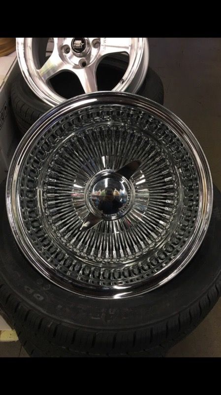 100 Spoke Wire Wheels for Sale in Fontana, CA - OfferUp