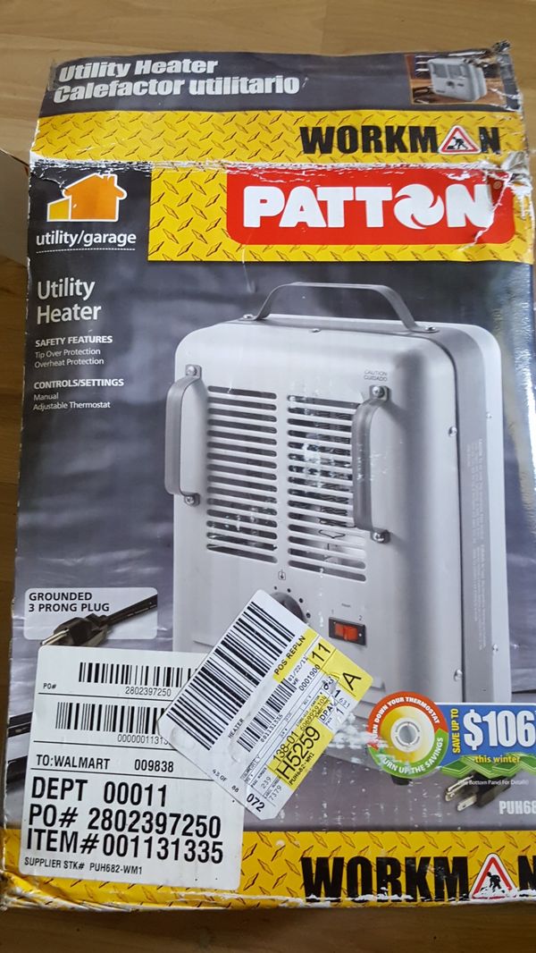 Patton Space Heater Troubleshooting