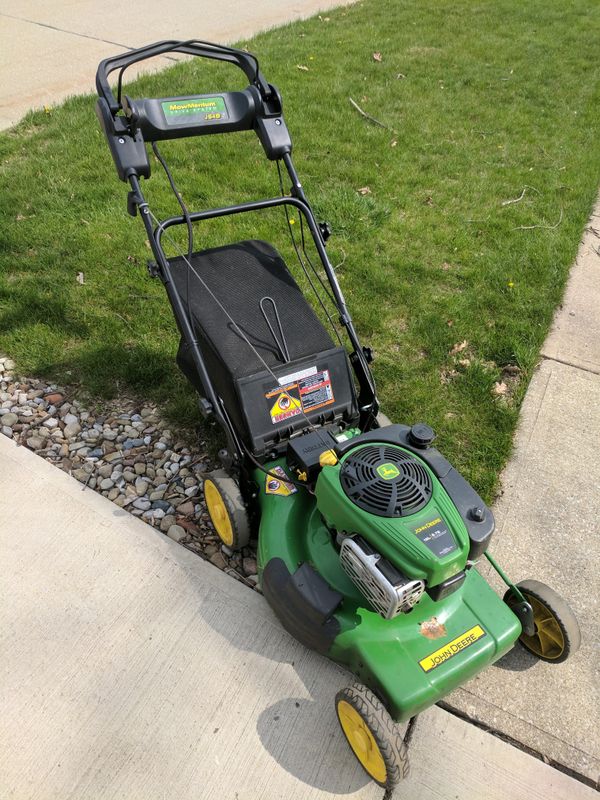 2012 John Deere JS48 self propelled lawn mower with bag for Sale in