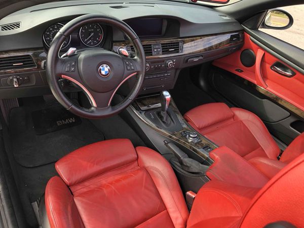 2009 Bmw 328i Red Interior Convertible For Sale In