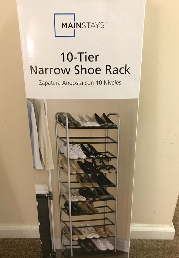 10 Tier Narrow Shoe Rack For Sale In Piscataway Township Nj Offerup