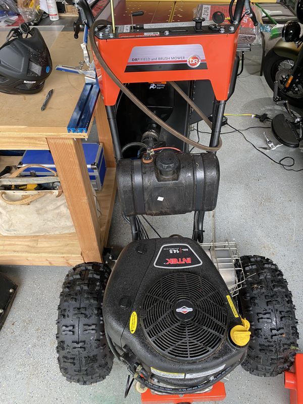 Pro26 DR walk behind brush hog with Grader/ Snow Blade for Sale in