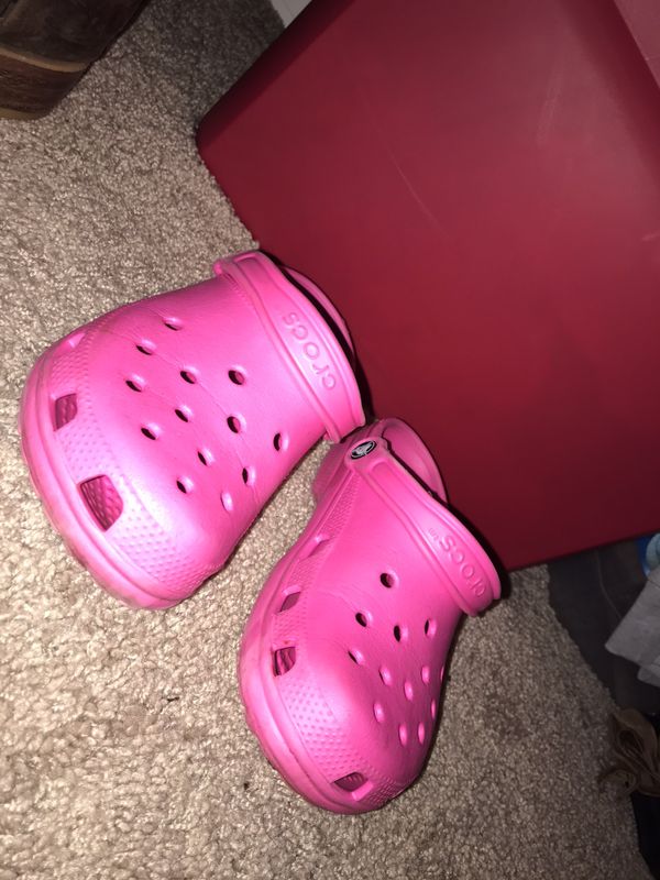 pink crocs sale