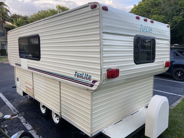 16 ft dual axle travel trailer