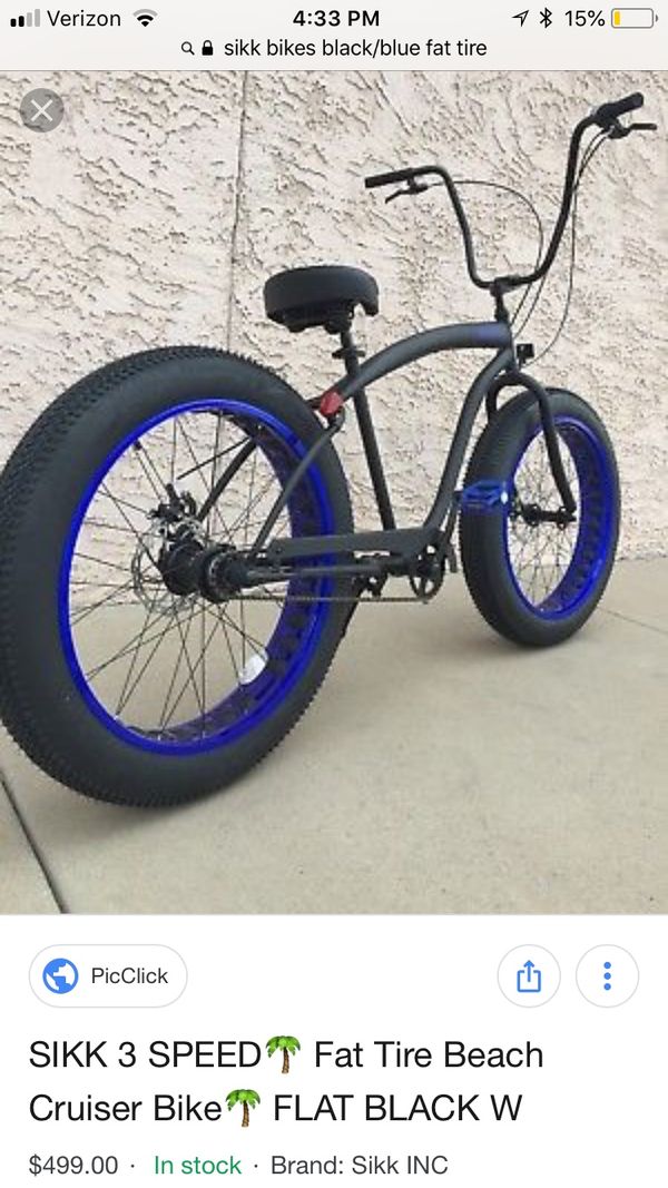 fat tire beach bikes for sale
