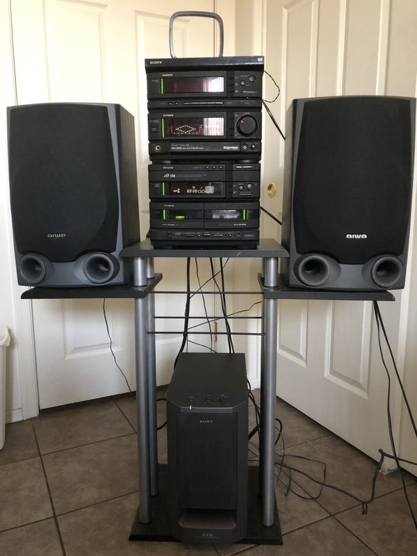 Aiwa NSXD939 Dolby ProLogic Surround Sound DSP sound mode Stereo w