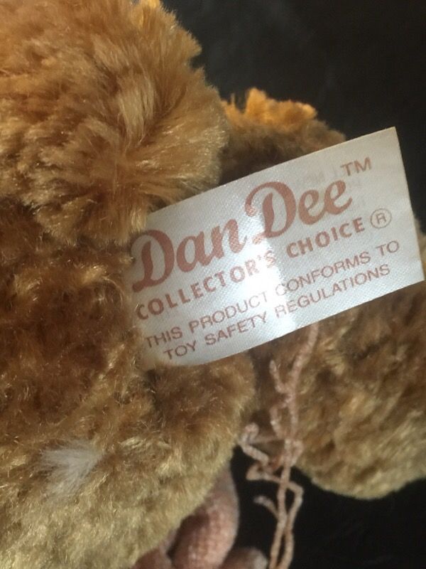 dan dee collectors choice teddy bear