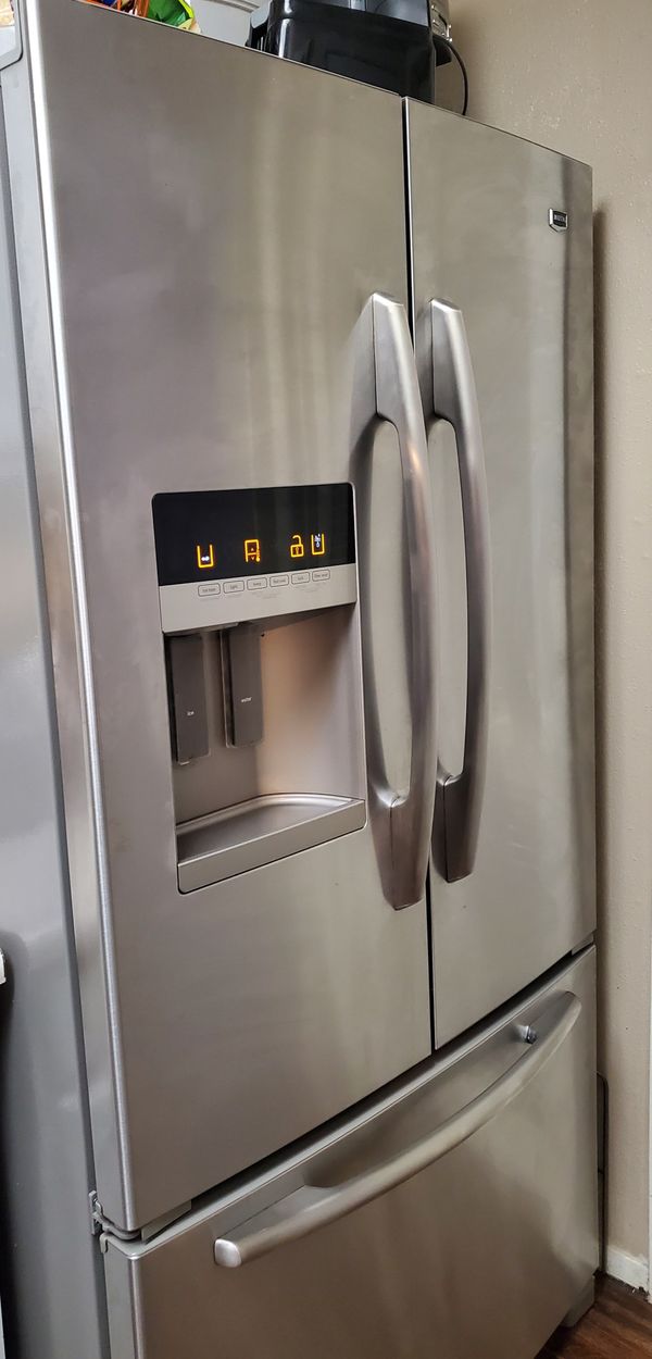 Maytag 30INCH WIDE FRENCH DOOR REFRIGERATOR WITH EXTERIOR WATER DISPENSER 20 CU. FT. for Sale