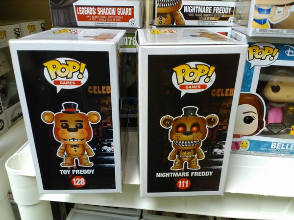 five nights of freddy funko pops