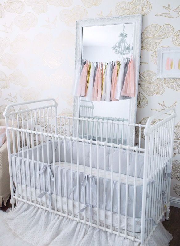 Rh Baby Child Restoration Hardware Kennedy Crib Distressed White