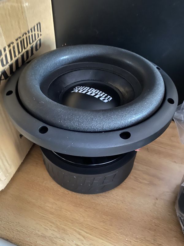 Sundown SA series 8 inch subs in custom ported box 1200 watts rms JL