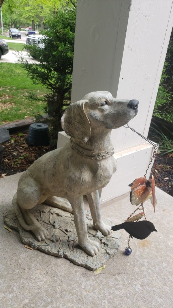 cement dog statues for sale