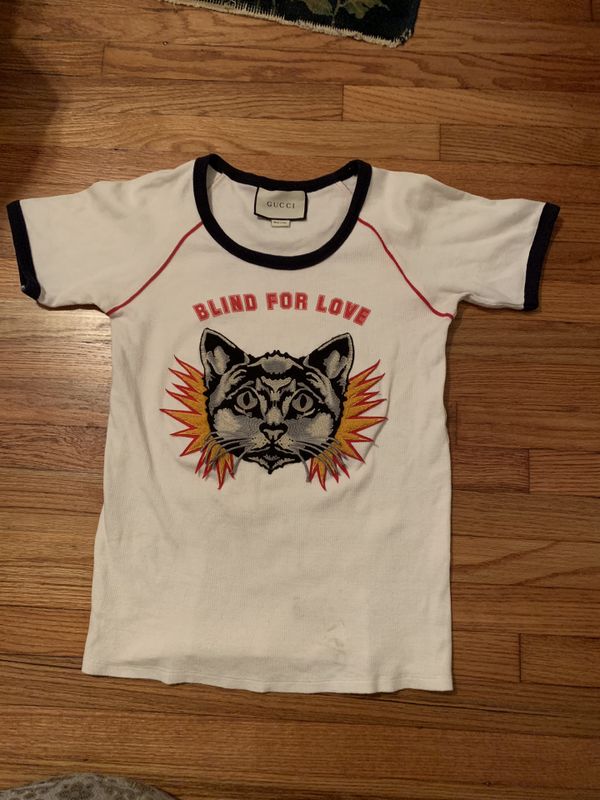 gucci blind for love t shirt